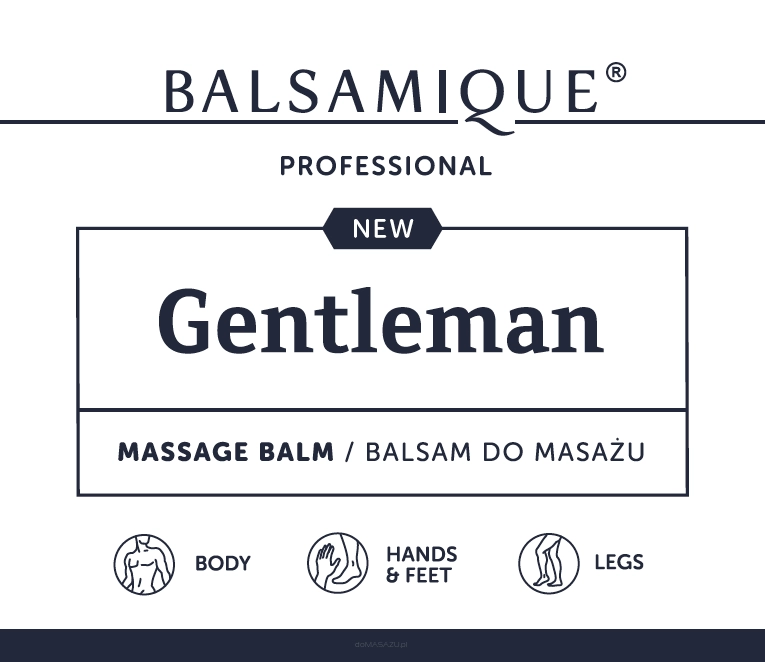 Balsam do masażu Gentelman - Balsamique