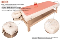 Stół do masażu tajskiego THAI SUPREME - podgrzewany